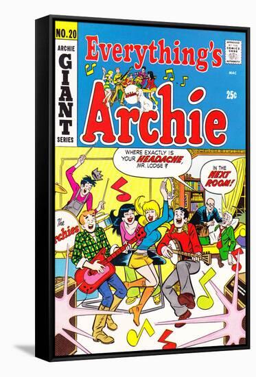 Archie Comics Retro: Everything's Archie Comic Book Cover No.20 (Aged)-null-Framed Stretched Canvas