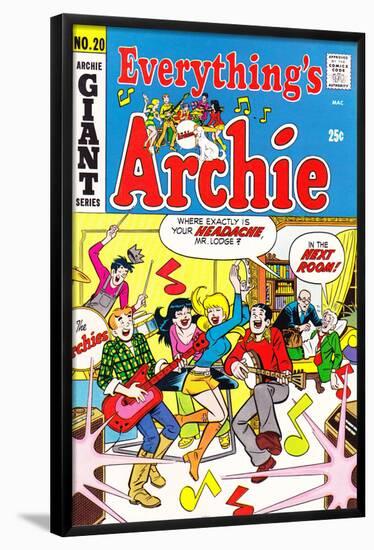 Archie Comics Retro: Everything's Archie Comic Book Cover No.20 (Aged)-null-Framed Poster