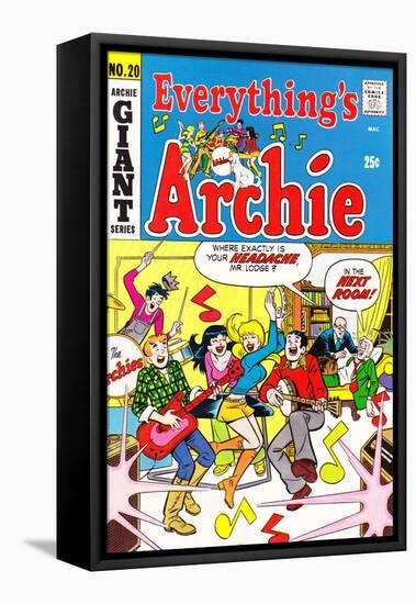 Archie Comics Retro: Everything's Archie Comic Book Cover No.20 (Aged)-null-Framed Stretched Canvas