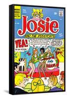 Archie Comics Retro: Josie and The Pussycats Comic Book Cover No.46 (Aged)-Dan DeCarlo-Framed Stretched Canvas