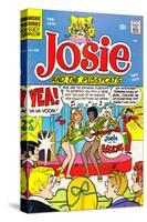 Archie Comics Retro: Josie and The Pussycats Comic Book Cover No.46 (Aged)-Dan DeCarlo-Stretched Canvas
