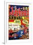 Archie Comics Retro: Jughead Annual Comic Book Cover No.1 (Aged)-null-Framed Art Print