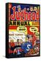 Archie Comics Retro: Jughead Annual Comic Book Cover No.1 (Aged)-null-Framed Stretched Canvas