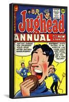 Archie Comics Retro: Jughead Annual Comic Book Cover No.3 (Aged)-null-Framed Art Print