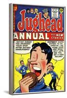 Archie Comics Retro: Jughead Annual Comic Book Cover No.3 (Aged)-null-Framed Art Print