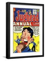 Archie Comics Retro: Jughead Annual Comic Book Cover No.3 (Aged)-null-Framed Art Print