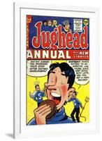 Archie Comics Retro: Jughead Annual Comic Book Cover No.3 (Aged)-null-Framed Art Print