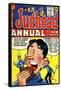 Archie Comics Retro: Jughead Annual Comic Book Cover No.3 (Aged)-null-Framed Stretched Canvas