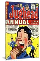 Archie Comics Retro: Jughead Annual Comic Book Cover No.3 (Aged)-null-Stretched Canvas