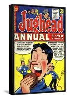 Archie Comics Retro: Jughead Annual Comic Book Cover No.3 (Aged)-null-Framed Stretched Canvas