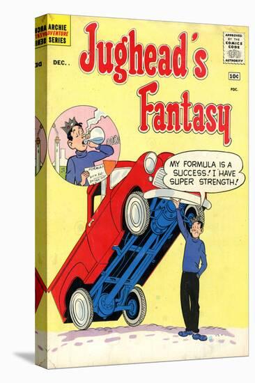 Archie Comics Retro: Jughead's Fantasy Comic Book Cover No.50 (Aged)-null-Stretched Canvas