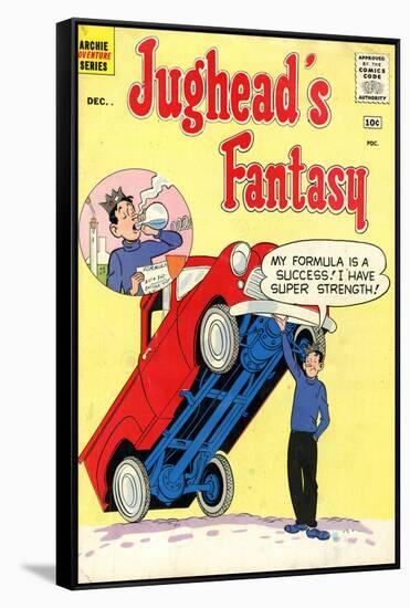 Archie Comics Retro: Jughead's Fantasy Comic Book Cover No.50 (Aged)-null-Framed Stretched Canvas