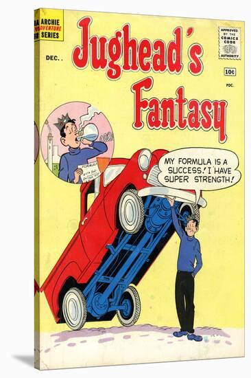 Archie Comics Retro: Jughead's Fantasy Comic Book Cover No.50 (Aged)-null-Stretched Canvas