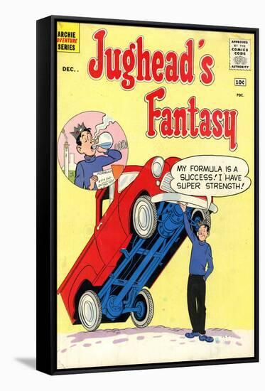 Archie Comics Retro: Jughead's Fantasy Comic Book Cover No.50 (Aged)-null-Framed Stretched Canvas