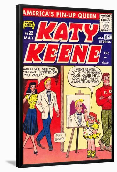 Archie Comics Retro: Katy Keene Comic Book Cover No.22 (Aged)-Bill Woggon-Framed Poster