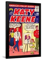 Archie Comics Retro: Katy Keene Comic Book Cover No.22 (Aged)-Bill Woggon-Framed Poster