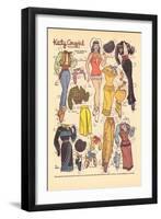 Archie Comics Retro: Katy Keene Cowgirl Fashions (Aged)-Bill Woggon-Framed Art Print