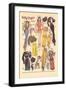 Archie Comics Retro: Katy Keene Cowgirl Fashions (Aged)-Bill Woggon-Framed Art Print