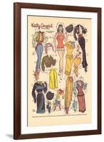 Archie Comics Retro: Katy Keene Cowgirl Fashions (Aged)-Bill Woggon-Framed Art Print