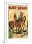 Archie Comics Retro: Katy Keene Cowgirl Pin-Up with K.O. Kelly (Aged)-Bill Woggon-Framed Art Print