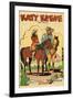 Archie Comics Retro: Katy Keene Cowgirl Pin-Up with K.O. Kelly (Aged)-Bill Woggon-Framed Art Print