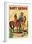 Archie Comics Retro: Katy Keene Cowgirl Pin-Up with K.O. Kelly (Aged)-Bill Woggon-Framed Art Print