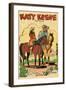 Archie Comics Retro: Katy Keene Cowgirl Pin-Up with K.O. Kelly (Aged)-Bill Woggon-Framed Art Print