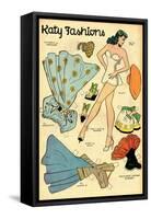 Archie Comics Retro: Katy Keene Fashions (Aged)-Bill Woggon-Framed Stretched Canvas