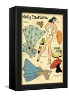 Archie Comics Retro: Katy Keene Fashions (Aged)-Bill Woggon-Framed Art Print