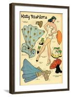 Archie Comics Retro: Katy Keene Fashions (Aged)-Bill Woggon-Framed Art Print