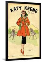 Archie Comics Retro: Katy Keene Pin-Up (Aged)-Bill Woggon-Framed Art Print