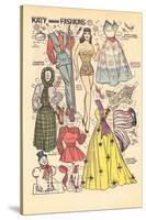 Archie Comics Retro: Katy Keene Snow Fashions (Aged)-Bill Woggon-Stretched Canvas