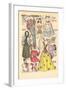 Archie Comics Retro: Katy Keene Snow Fashions (Aged)-Bill Woggon-Framed Art Print