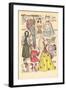 Archie Comics Retro: Katy Keene Snow Fashions (Aged)-Bill Woggon-Framed Art Print