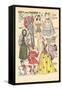 Archie Comics Retro: Katy Keene Snow Fashions (Aged)-Bill Woggon-Framed Stretched Canvas