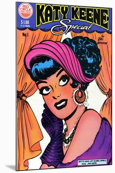 Archie Comics Retro: Katy Keene Special Comic Book Cover No.1 (Aged)-Bill Woggon-Mounted Poster