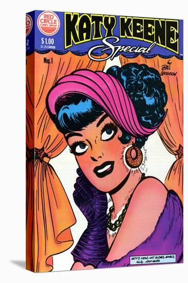 Archie Comics Retro: Katy Keene Special Comic Book Cover No.1 (Aged)-Bill Woggon-Stretched Canvas