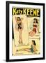 Archie Comics Retro: Katy Keene The Pin-Up Queen (Aged)-Bill Woggon-Framed Art Print