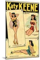 Archie Comics Retro: Katy Keene The Pin-Up Queen (Aged)-Bill Woggon-Mounted Art Print