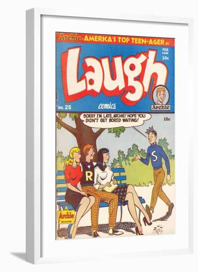 Archie Comics Retro: Laugh Comic Book Cover No.25 (Aged)-Al Fagaly-Framed Art Print