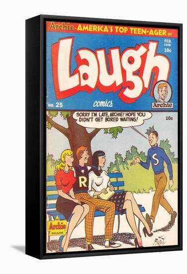 Archie Comics Retro: Laugh Comic Book Cover No.25 (Aged)-Al Fagaly-Framed Stretched Canvas