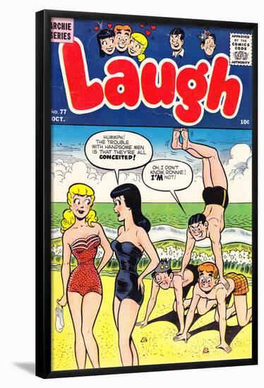 Archie Comics Retro: Laugh Comic Book Cover No.77 (Aged)-null-Framed Poster