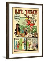 Archie Comics Retro: Li'l Jinx Comic Book Page Operation Dalmatian (Aged)-Joe Edwards-Framed Art Print