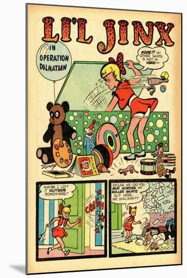Archie Comics Retro: Li'l Jinx Comic Book Page Operation Dalmatian (Aged)-Joe Edwards-Mounted Art Print