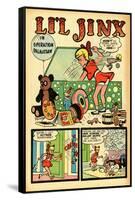 Archie Comics Retro: Li'l Jinx Comic Book Page Operation Dalmatian (Aged)-Joe Edwards-Framed Stretched Canvas