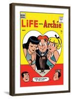 Archie Comics Retro: Life with Archie Comic Book Cover No.2 (Aged)-Harry Lucey-Framed Art Print