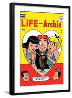 Archie Comics Retro: Life with Archie Comic Book Cover No.2 (Aged)-Harry Lucey-Framed Art Print