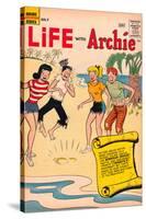 Archie Comics Retro: Life With Archie Comic Book Cover No.3 (Aged)-null-Stretched Canvas