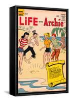 Archie Comics Retro: Life With Archie Comic Book Cover No.3 (Aged)-null-Framed Stretched Canvas