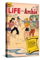 Archie Comics Retro: Life With Archie Comic Book Cover No.3 (Aged)-null-Stretched Canvas